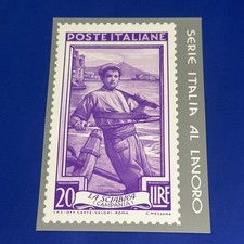 LA SCIABICA CAMPANIA CARTOLINA SOUVENIR