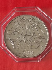 ITALIA  MONETA 500 LIRE  DANTE