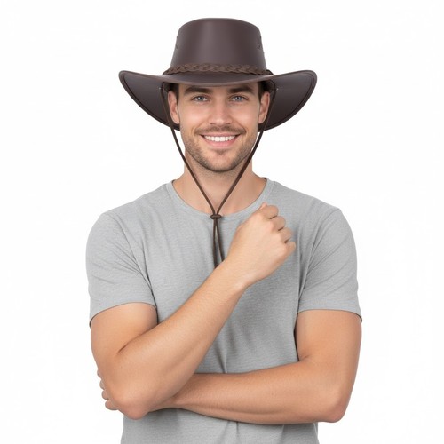Cappello cowboy pelle - da,