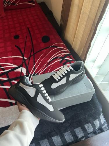 Sneakers uomo nere prada cup - nere,