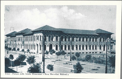 Forlì palazzo scuole - palazzo,