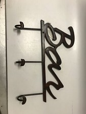 ATTACCA PANNI FERRO SCRITTA