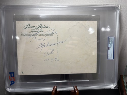 Muhammad ali taglio firmato - taglio,