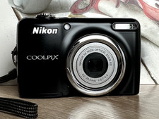 Nikon Fotocamera Digitale Coolpix L23 10.1MP Nera Buone Condizioni Testata/Funzionante