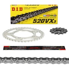 Kit catena DID 520 VX3 YAMAHA