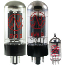Set di tubi, per Fender Champ, marca di tubi: JJ Electronics