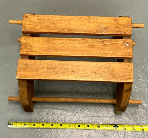 Sgabello gradini vintage - a,