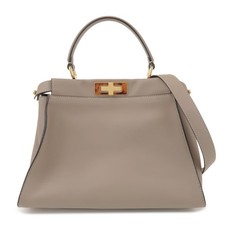 FENDI Peekaboo Leather Medium