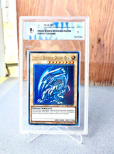 Yugioh Graad 9.5 Drago Bianco Occhi Blu Ultra Rara 1 Edizione Italiano LCKC PSA