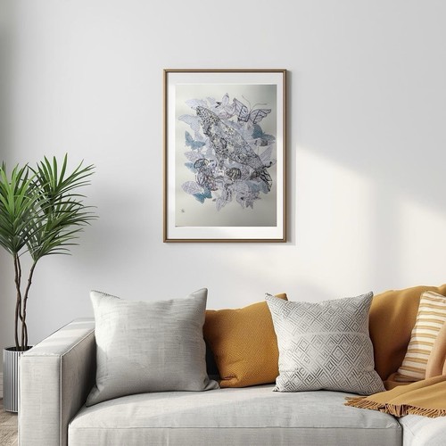 Disegno originale china - china, su