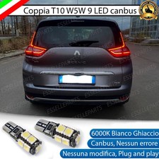 COPPIA LUCI TARGA A 9 LED