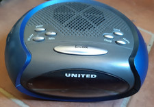 RADIOSVEGLIA UNITED ALARM CLOCK RADIO (FUNZIONANTE)