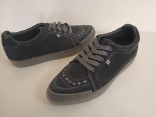 Sneakers TUK nere scamosciate
