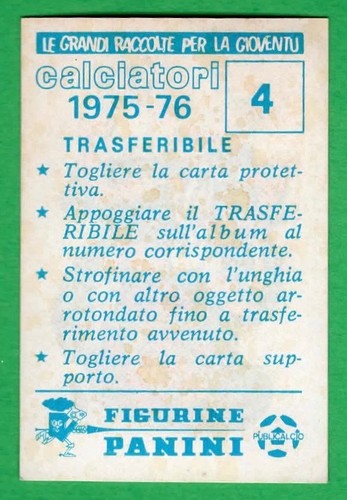 Trasferibile calciatori panini - trasferibile,