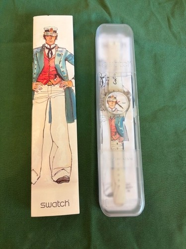Swatch corto maltese nuovo - swatch, mai
