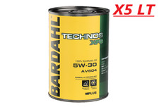 5 LT OLIO MOTORE BARDAHL TECHNOS XFS AV504 5W30 VW 504 507 BMW L LIFE 04 PORSCHE