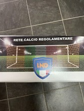 rete porta da calcio a 11 regolamentare tricolore