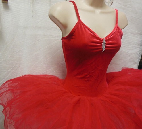 Costume balletto rosso corto - costume,