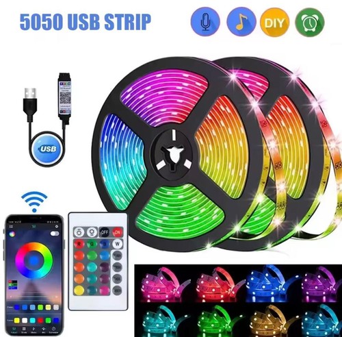 Striscia led rgb 5050 usb - led,