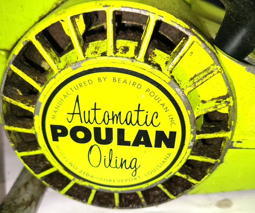 Vintage poulan chainsaw - vintage,