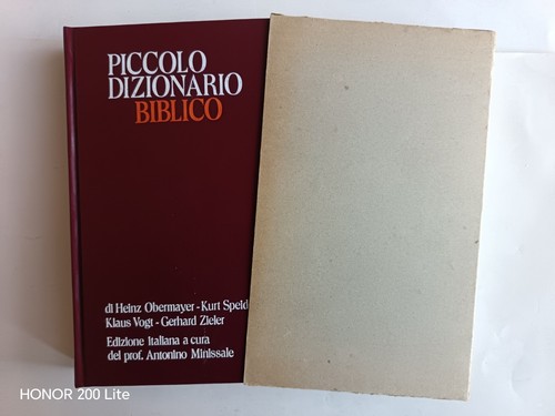 Piccolo dizionario biblico - , /