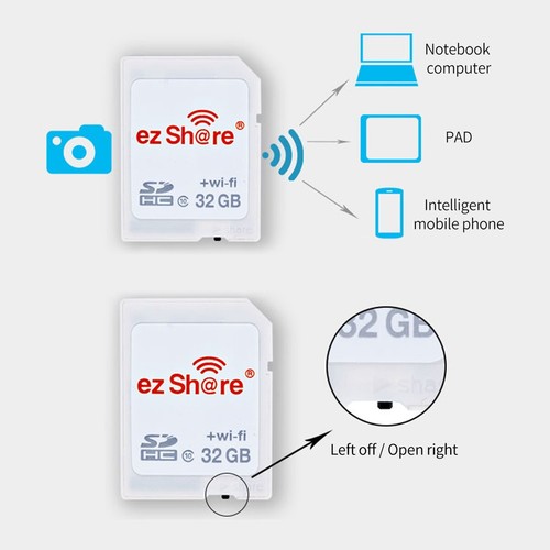 Ezshare wifi wireless sdhc - wifi,