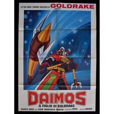 manifesto DAIMOS IL FIGLIO DI GOLDRAKE 1 edizione italiana 1980 toei robot A80