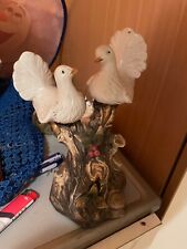 STATUETTA STATUINA VINTAGE IN PORCELLANA COPPIA DI FARAONE HOLLOHAZA HUNGARY