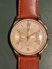 LE CRONOGRAPH    CRONOGRAFO ORO  ANNI 60