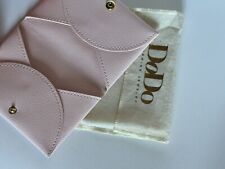 Raro Vip Gift Porta Carte Banconote Monete Dodo Pomellato Pelle Martellata Rosa