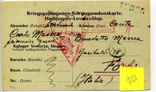 cartolina prigionieri di