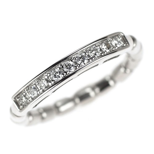 Anello con diamanti - , pt900
