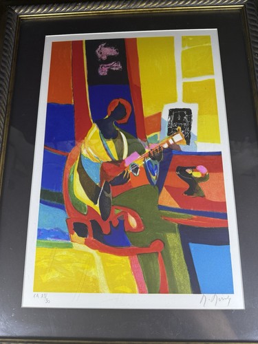 Litografia firmata marcel - litografia,