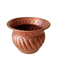 Portavasi portapiante in rame