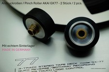 Rulli di pressione/pinch roller AKAI GX 77 - Tape reel recorder 2 pezzi/2 pezzi