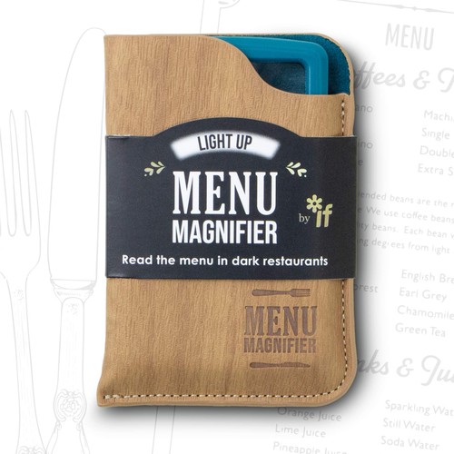 Lente ingrandimento menu - di,