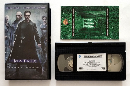 Vhs matrix film fantascienza - matrix,