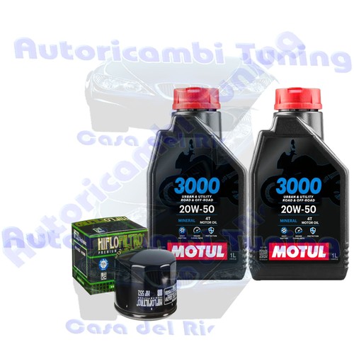 Kit tagliando olio motul 3000 - olio,
