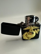 Zippo personalizzato USMC nero