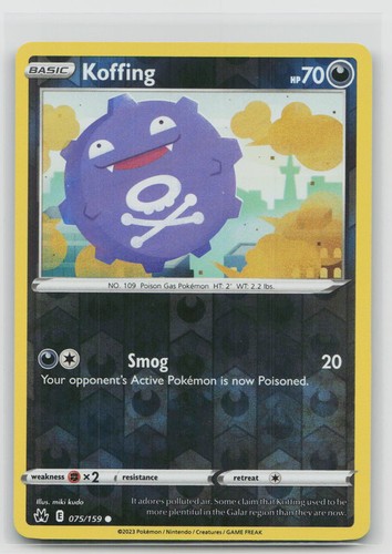 Koffing 075 159 common - lp,