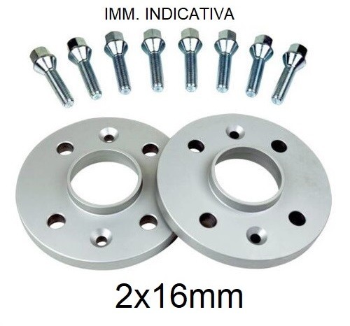 Coppia distanziali fiat panda - distanziali,