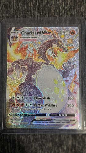 Charizard vmax shiny holo - charizard,