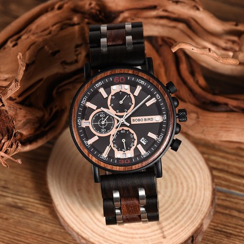 Orologio uomo legno - da, in