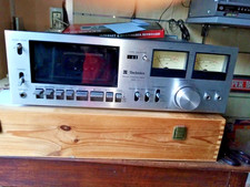 Technics 615 Stereo Cassette Deck cassette revisionato