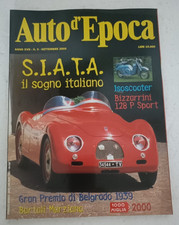 Auto d'epoca 9 2000 -