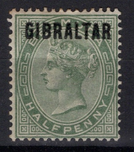 Gibilterra 1886 regina - 1886,