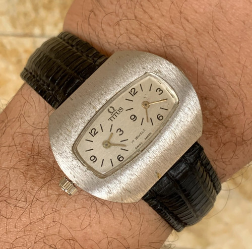 Orologio vintage titus - vintage, dual