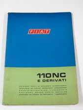 Catalogo Parti di Ricambi Carrozzeria Fiat 110 NC Edizione Originale