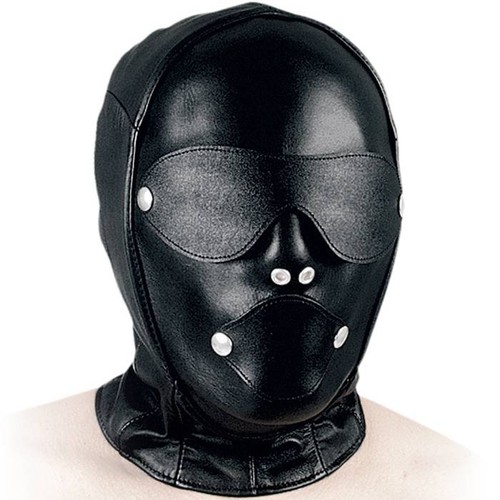 Ledapol maschera vera pelle - in,