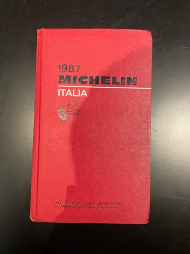 Guida michelin italia - michelin, 1987
